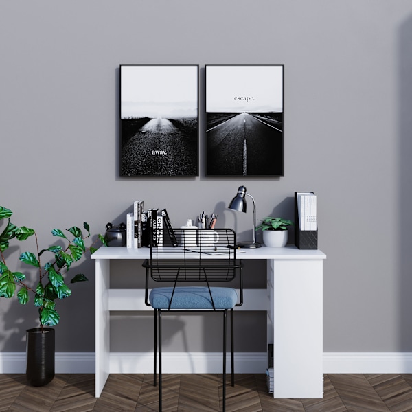 Arbetsbord Akasya - Vit