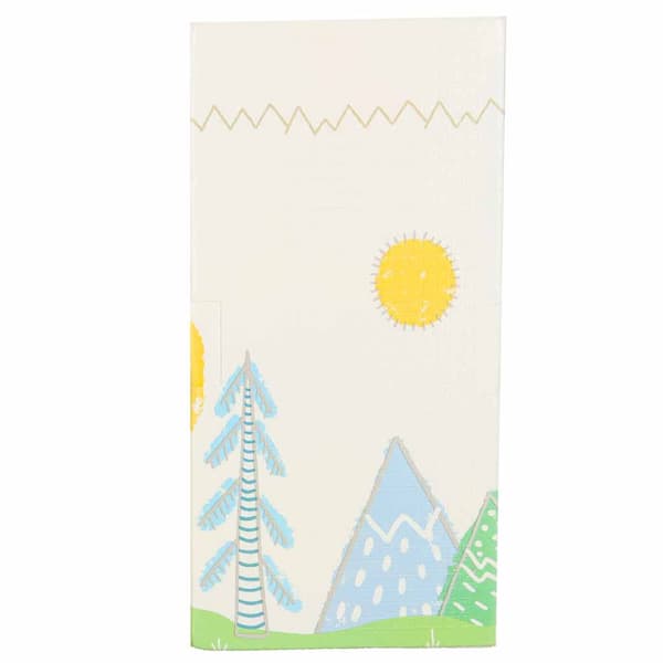 Skumlegemåtte, foldbar og vendbar 150x200 cm