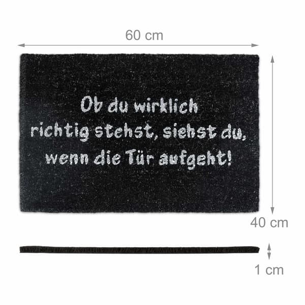 Dörrmatta kokosnöt SPRUCH