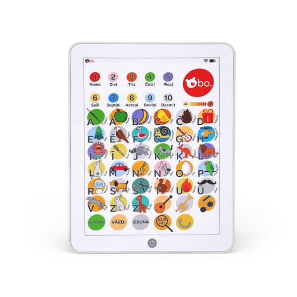 Bo. Pædagogisk tablet (på lettisk sprog.)