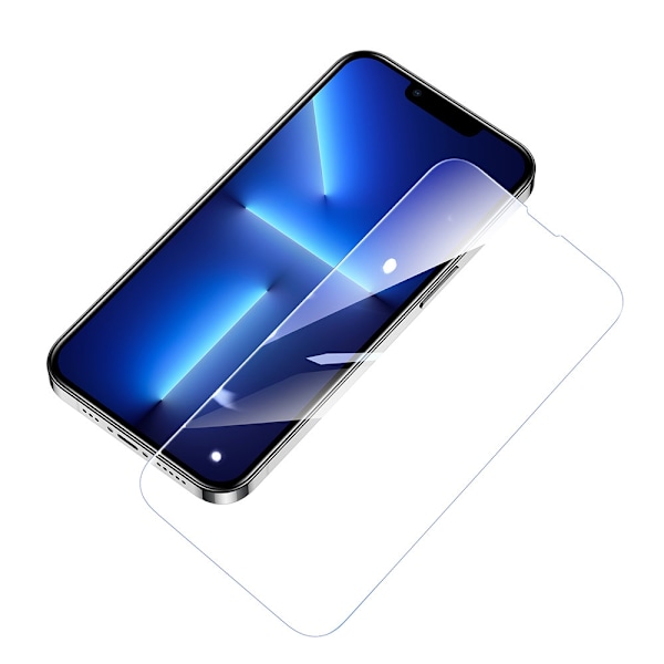 9H härdat glas för iPhone 14 Plus, helskärm Knight 2.5D FS TG SET med 5 st.