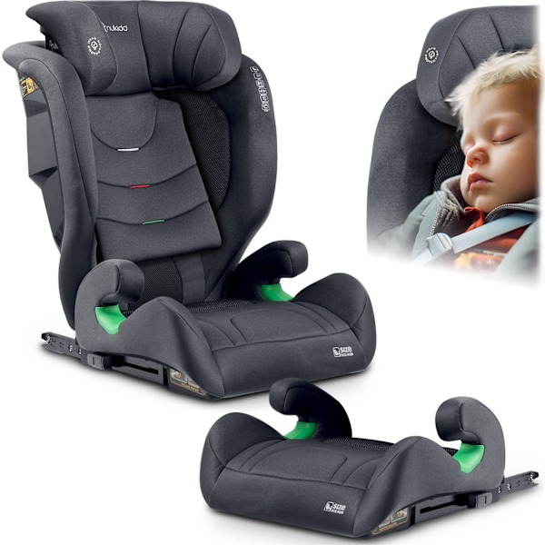 Nukido Louis Soft turvaistuin harmaa15-36 kg ISOFIX