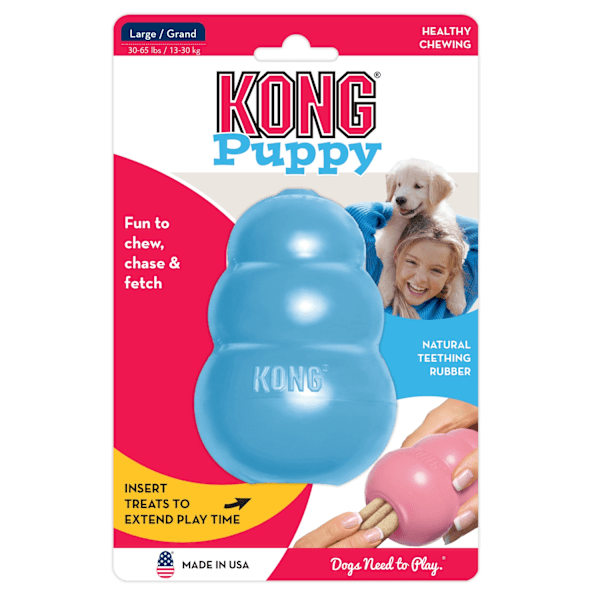 KONG Puppy M 8,6 cm Blå eller Rose
