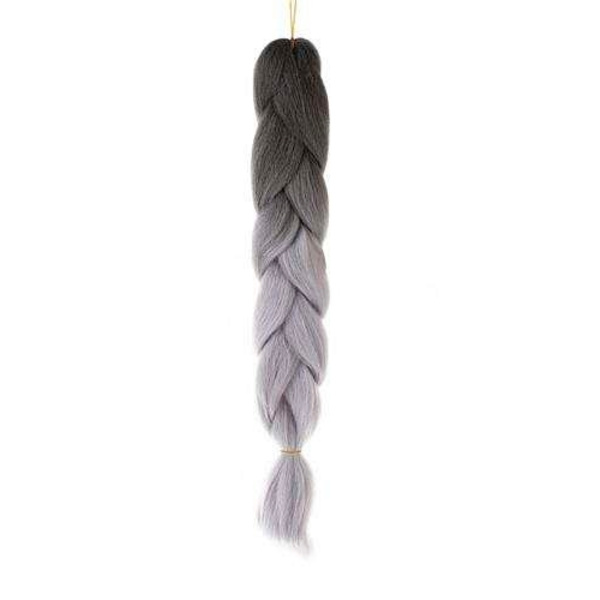 Syntethår ​​ombre flätor sz/sz W10345