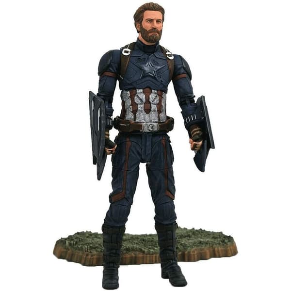 Captain America 18 cm artikuleret figur til Marvel-fans