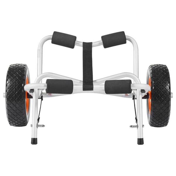 Kajakvogn, 113 kg kapacitet, foldbar, 25 cm solide dæk