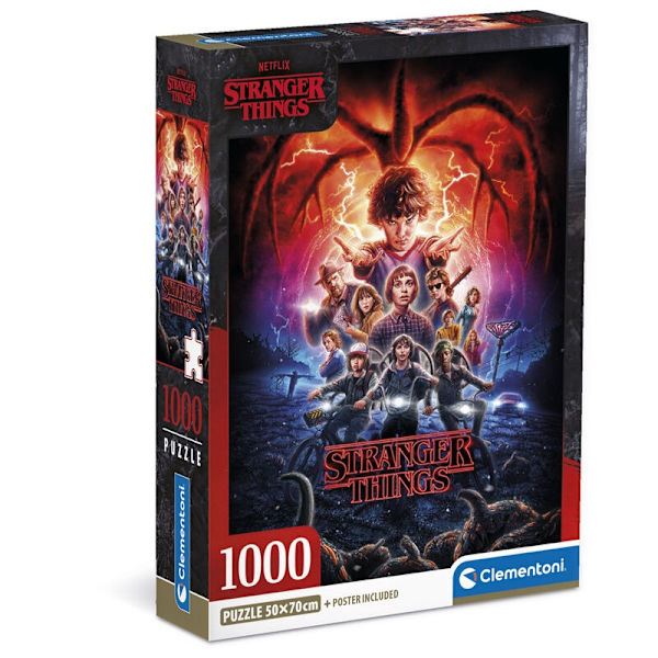 Stranger Things-pussel 1000 bitar