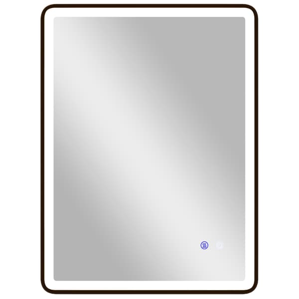 Anti-imma LED badrumsspegel, dimbar, 80x60 cm