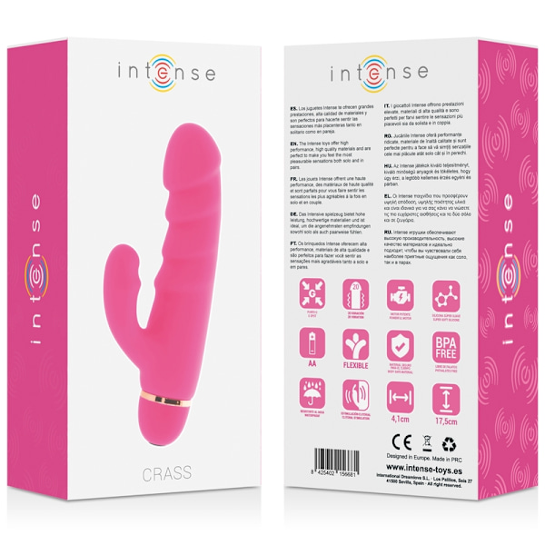 Intense - Crass 20 Speeds Silicone Pink