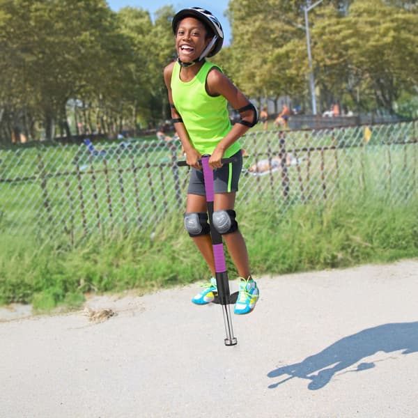 Barnens pogostick, vadderad, upp till 35 kg