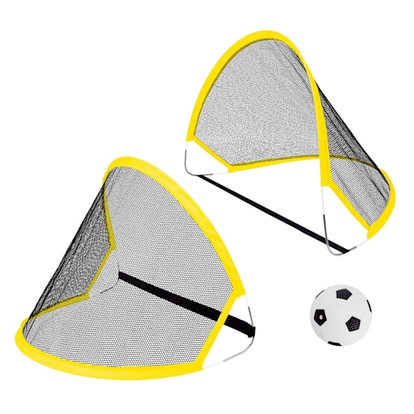 Fodbold Sætte 2 Mål + Bold Nordisk