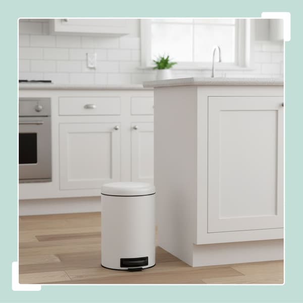 12L Step Bin med indvendig spand – Soft-Close låg
