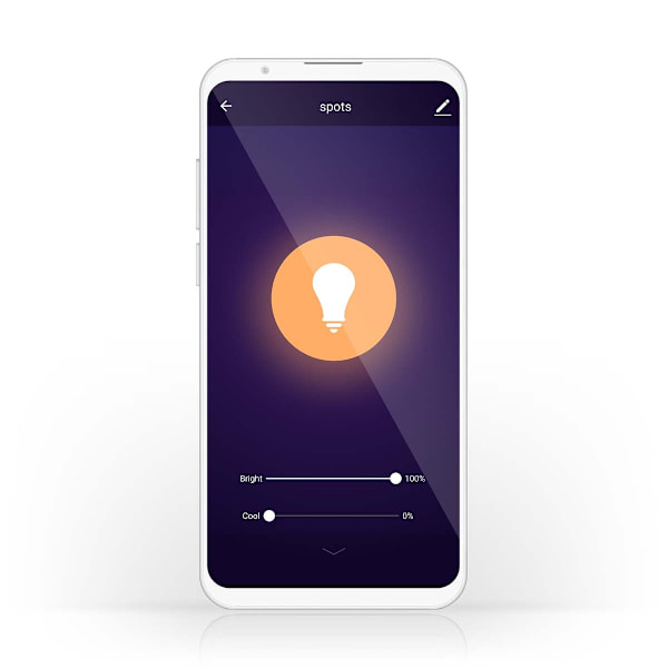 SmartLife LED-Lamppu | Wi-Fi | E14 | 470 lm | 4.9 W | Lämpimästä kylmään valkoiseen | 2700 - 6500 K | Android™ / IOS | Kynttilä | 1 kpl