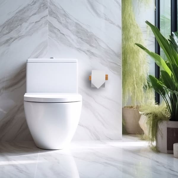 Bambus toiletrulleholder