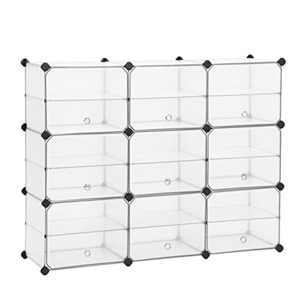 Monipuolinen Cube-säilytysyksikkö Easy Click -kokoonpanolla