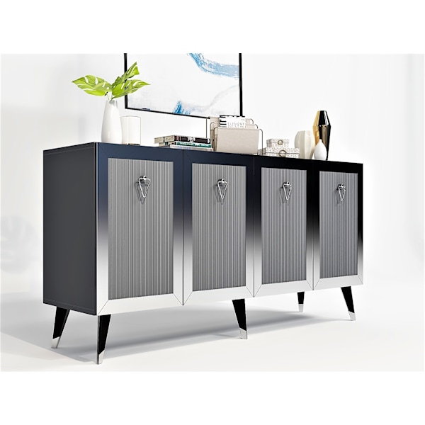 Console Bare - Antracit, Silver