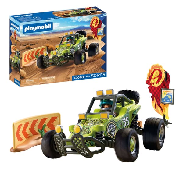 Offroad Buggy med baghjulsophæng og reservehjul