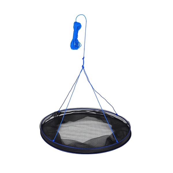 Hopfällbara fiskenät, 2-pack, 76 cm, rep och förvaringsväska