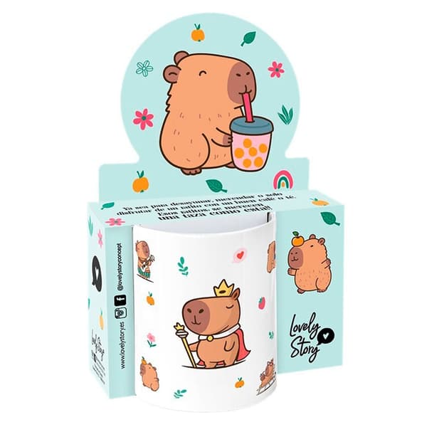 Capybara Majesty 330 ml krus – Unikt design, perfekt gave