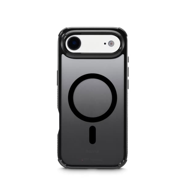 iPhone Air-cover, ekstrem beskyttelse, D3O-materiale, sort