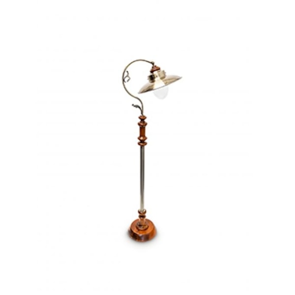 Gulvlampe Art Nouveau Design Messing