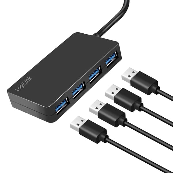 USB 3.0-hub (3.2 Gen1) 4 USB-A-porte