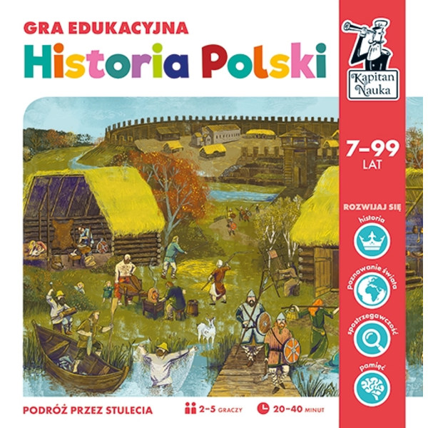 Puolan historiapeli: Hauskaa oppimista 7–99-vuotiaille