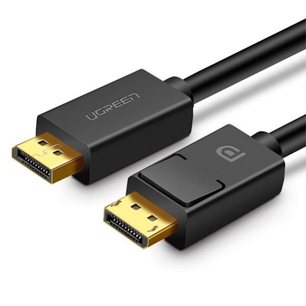 Ugreen 4K DisplayPort Kabel 3m - Sort