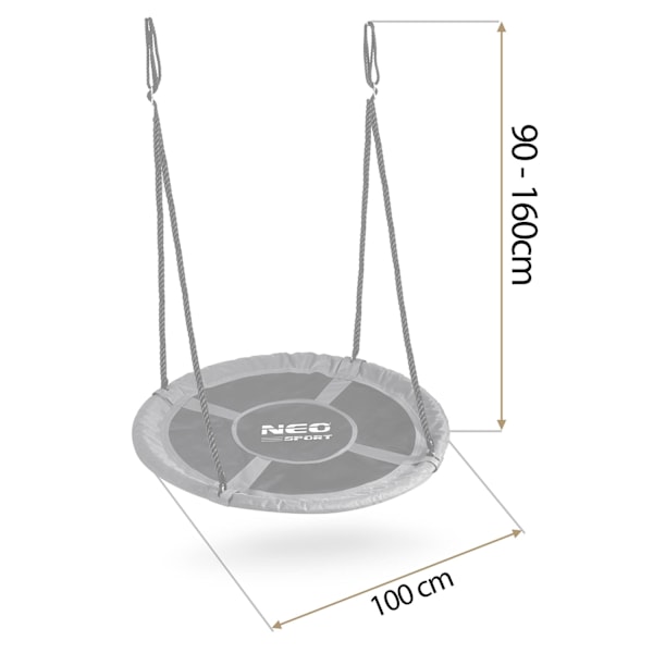 Keinuhaikarapesä Neo-Sport Swingo 100 cm