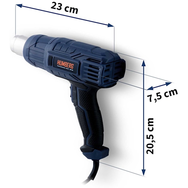 Humberg HM-290 2000 W sähkölämpöpistooli
