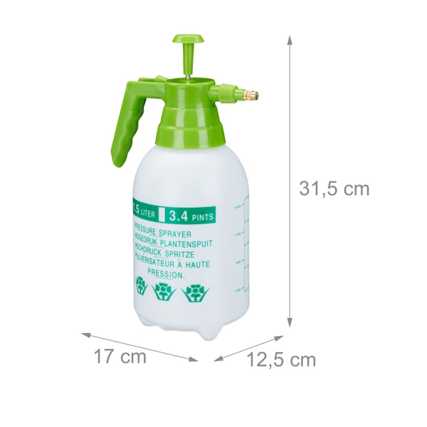 Tryksprøjte 1,5 liter