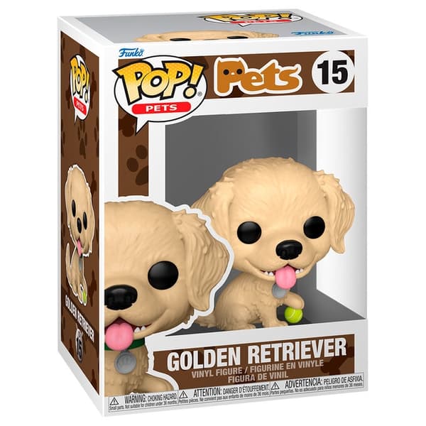 POP-figur Kæledyr Golden Retriever