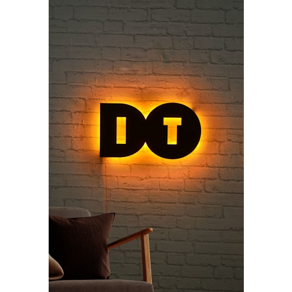 Dekorativ LED-belysning Do It - Gul