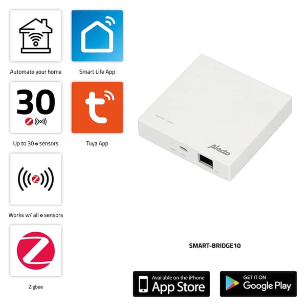 Zigbee Smart Home Hub – Yhdistää jopa 30 anturia