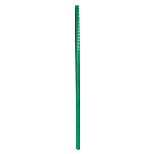 2,4 meter långa U-kanalskyltar, 4-pack galvaniserat stål