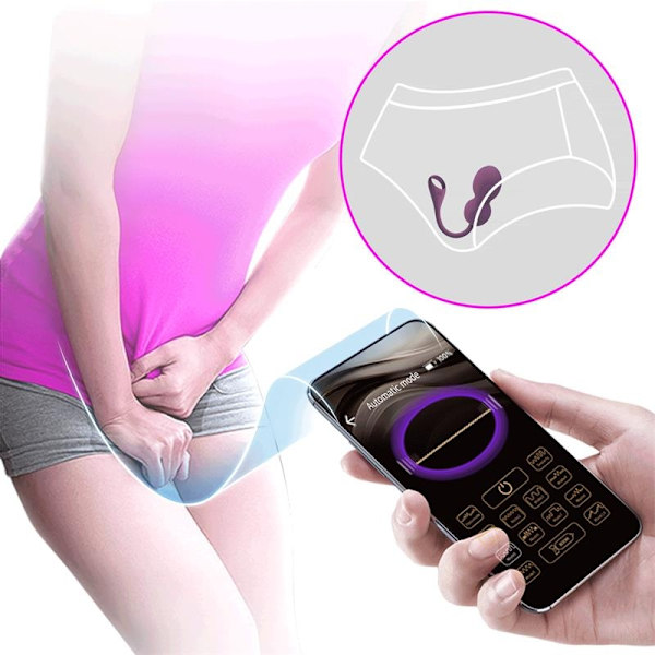 Kegel Bolde med Vibration og APP