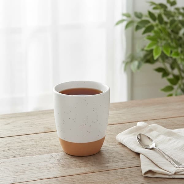 Espressomugg, vit keramik, 90 ml, diskmaskinssäker