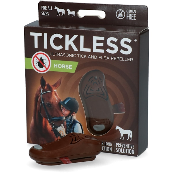 Tickless Horse Brown upp till 12 månaders skydd