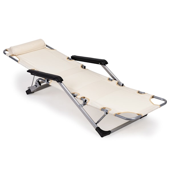 Liggestol, havestol, foldbar 2-i-1 liggestol