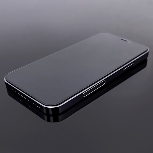 SÆT 2x Fuldskærms hærdet glas med ramme til iPhone 15 Plus sort