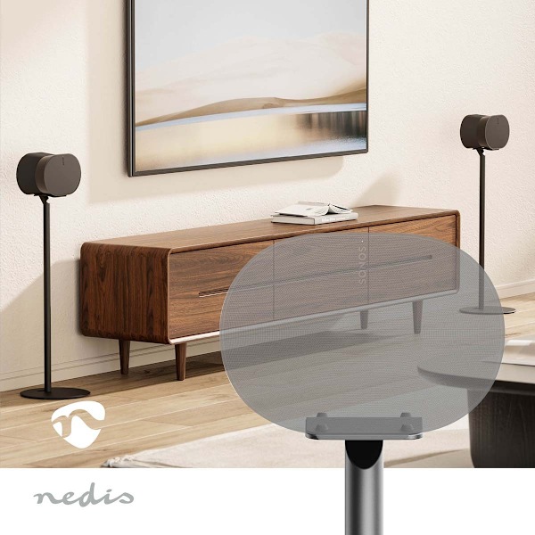 Speaker Mount | Kompatibel med: Sonos® Era300 | Stand | 5 kg | Fast | ABS / Metal | Sort