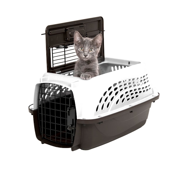 Petmate 2 Door Top Load Kennel XS Vit