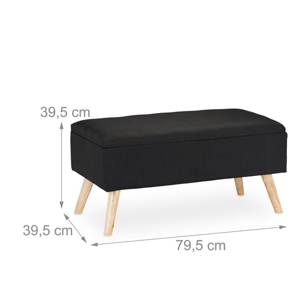 Mjuk bänk med förvaring