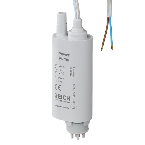 Dränkbar pump 12V, 12L, backventil