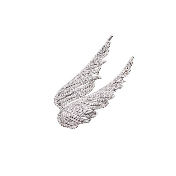 Dekorativ Crystal Wings Brosch Bz115