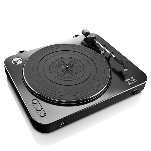 Pladeafspiller med direkte kodning og Bluetooth® Black