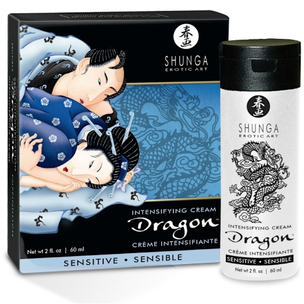 Shunga - Dragon Sensitive Cream pariskunnille