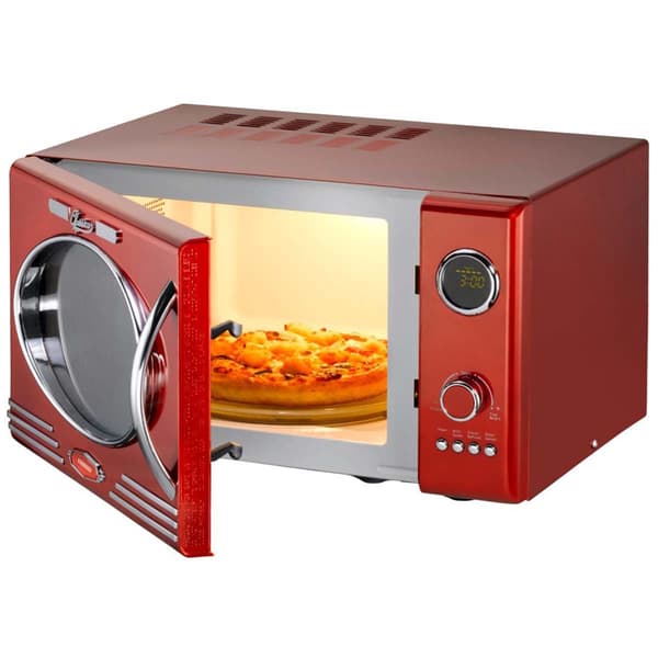 Mikrobølgeovn med grill, 800W, 23L, 12 programmer
