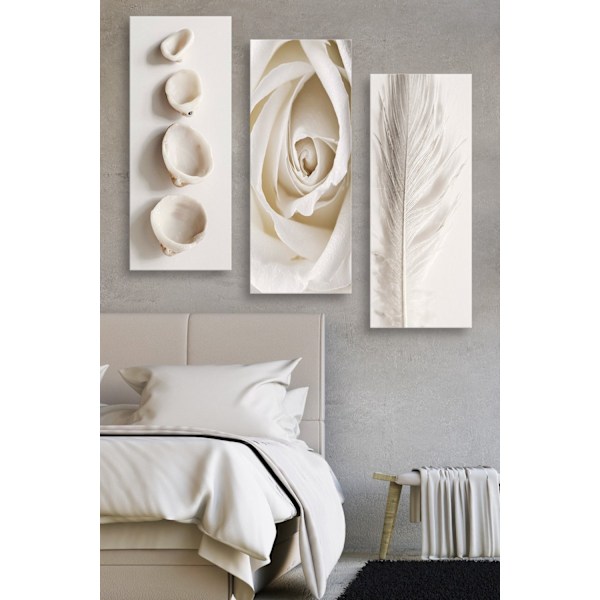 Dekorativt MDF-maleri (3 styk) MDF0086