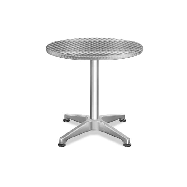 Højdejusterbart bar-/bistrobord, rustfrit stål, 60 cm